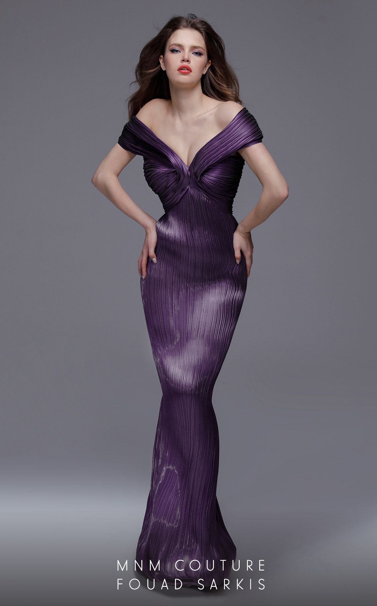 Fouad Sarkis 2729 Couture Evening Gown