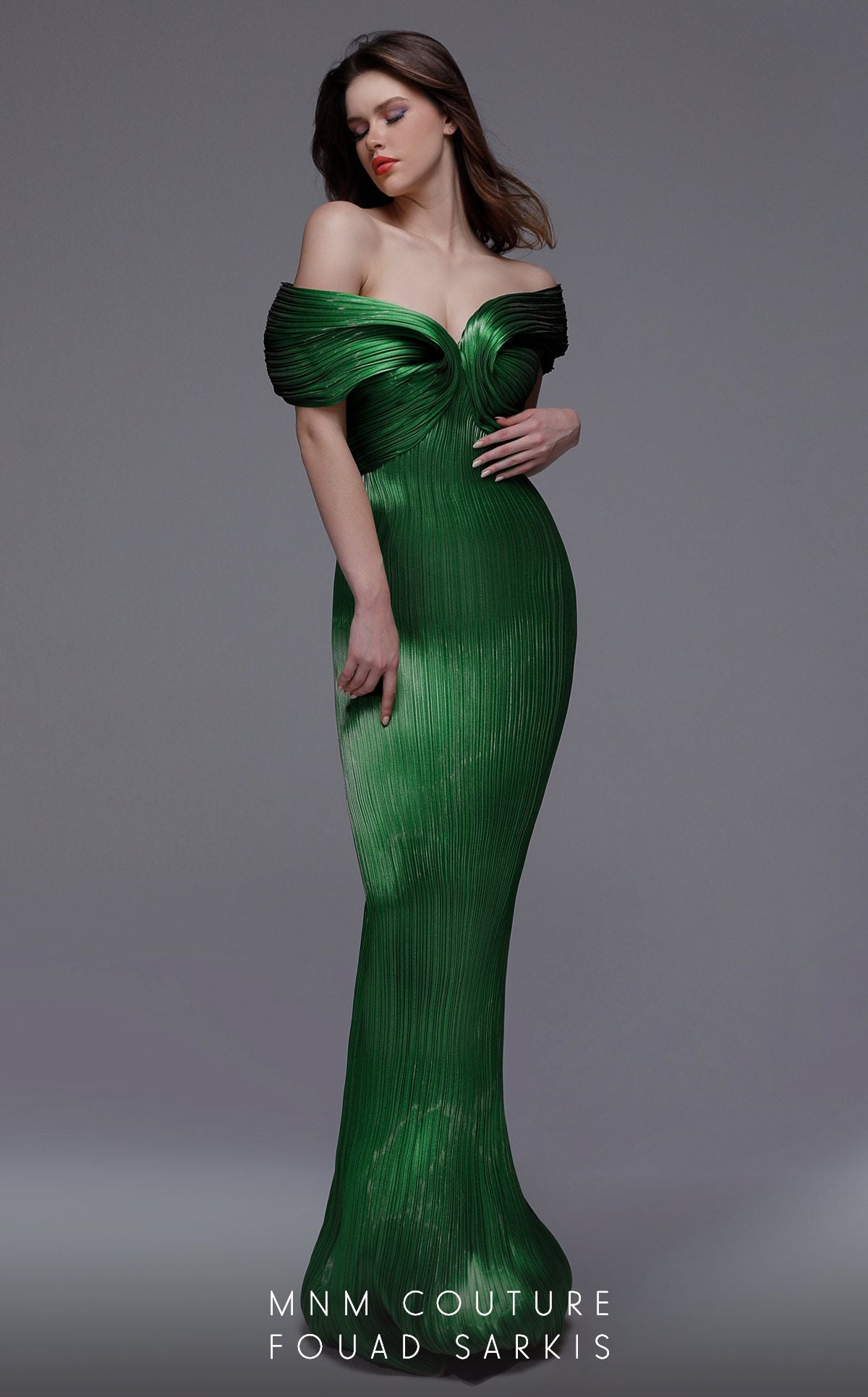 Fouad Sarkis 2729 Couture Evening Gown
