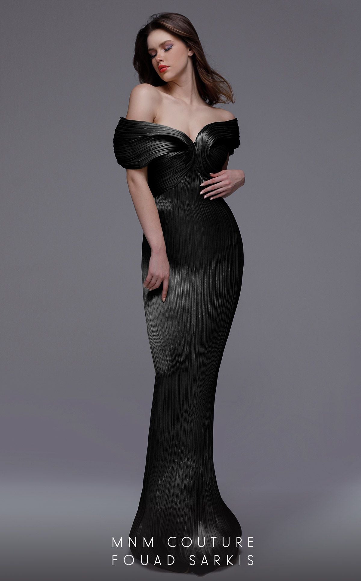 Fouad Sarkis 2729 Couture Evening Gown