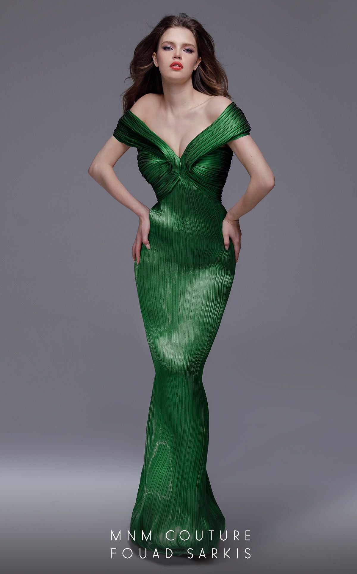 Fouad Sarkis 2729 Couture Evening Gown