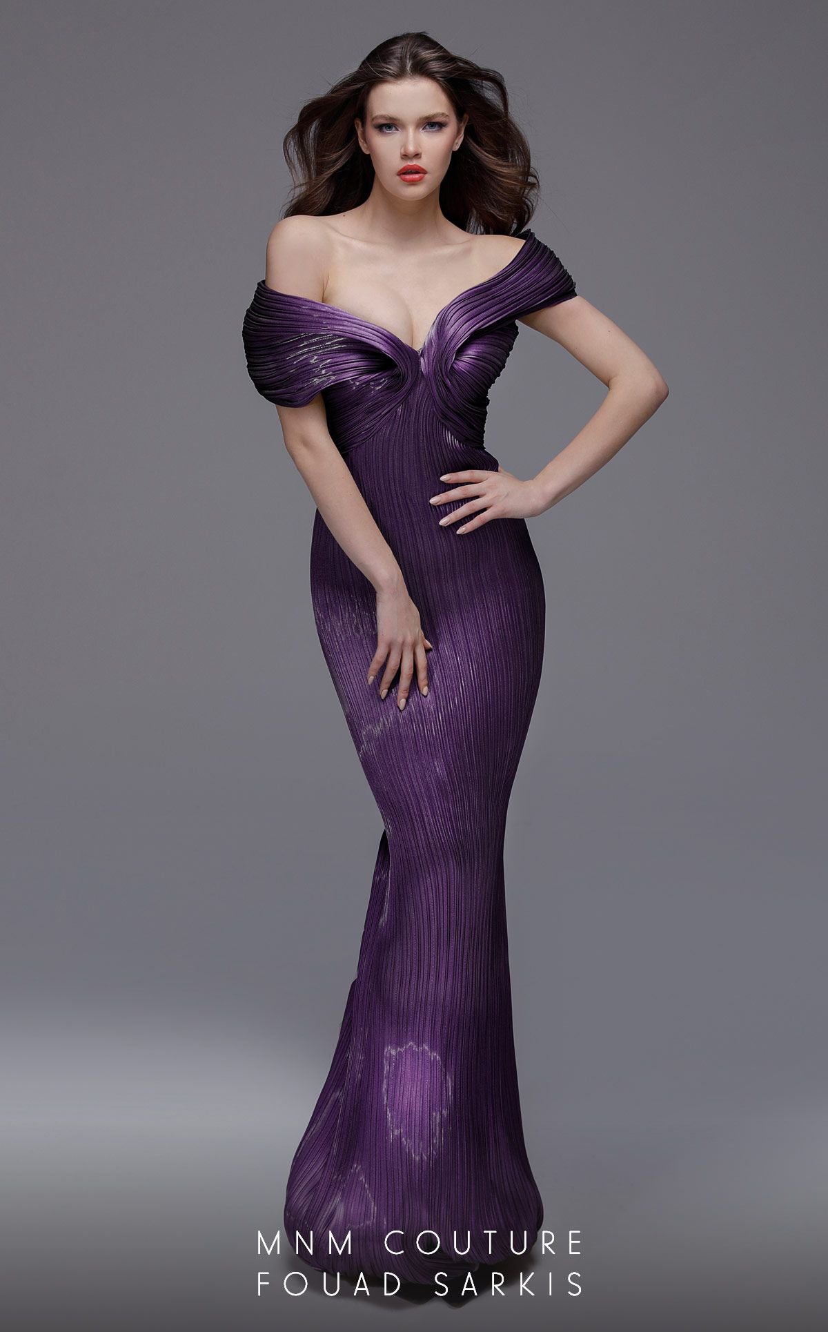 Fouad Sarkis 2729 Couture Evening Gown