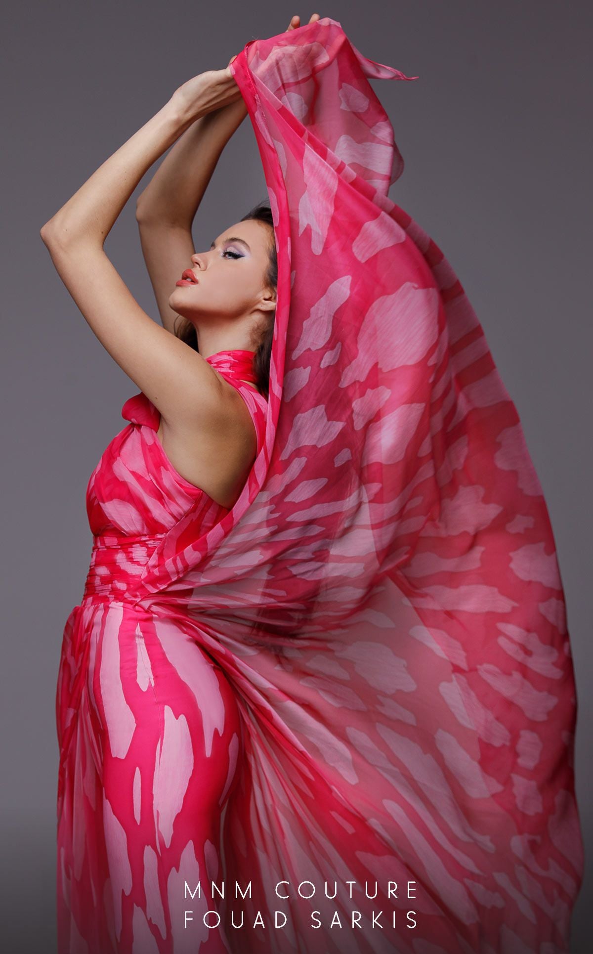 Fouad Sarkis 2734 Couture Evening Gown