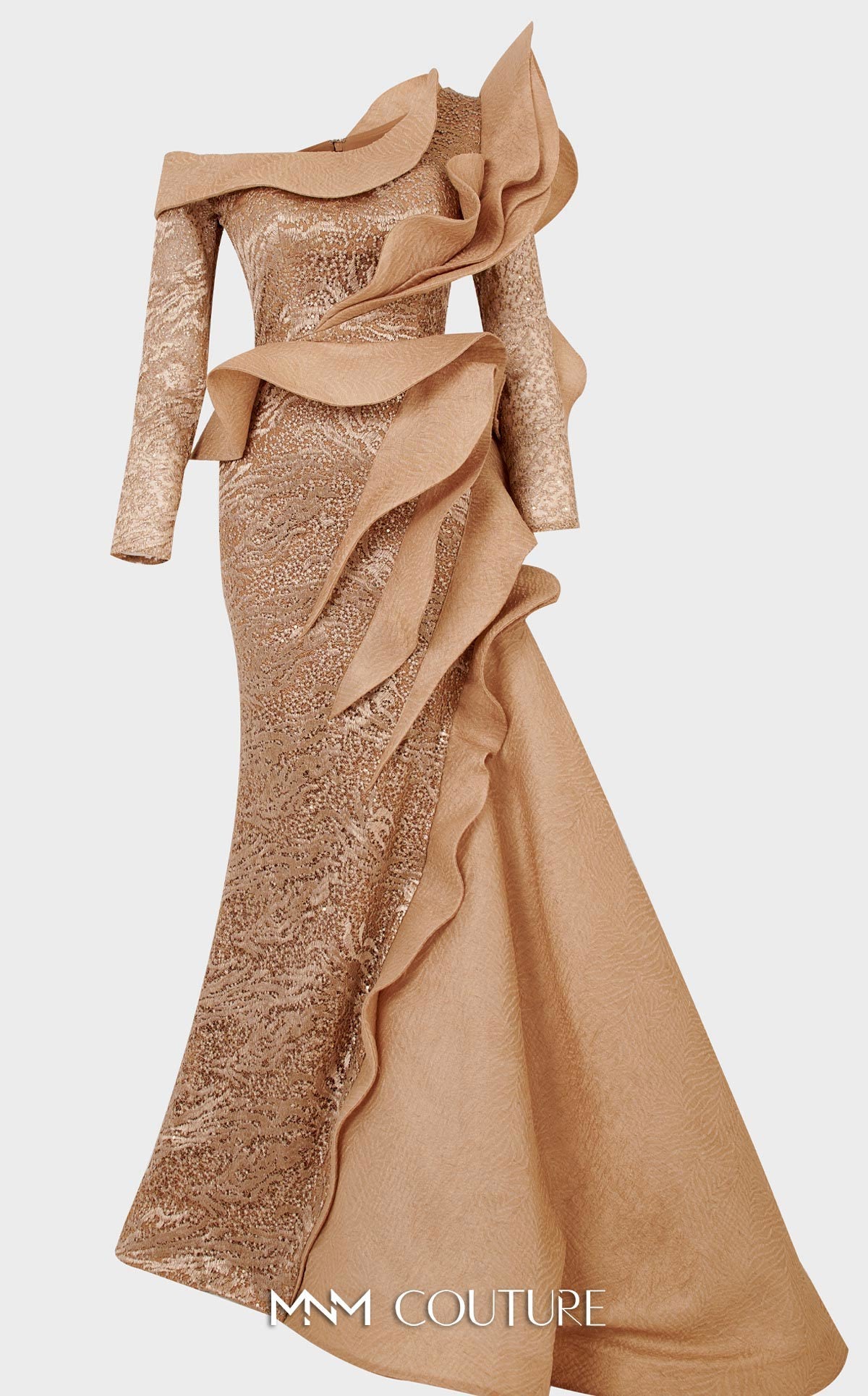 Fouad Sarkis 2735 Couture Evening Gown