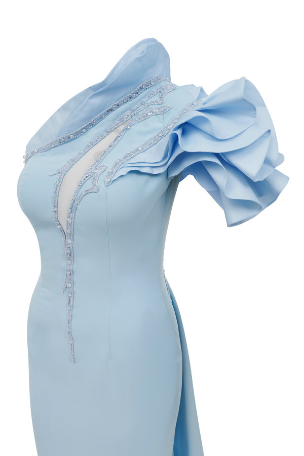Fouad Sarkis 2736A Couture Evening Gown