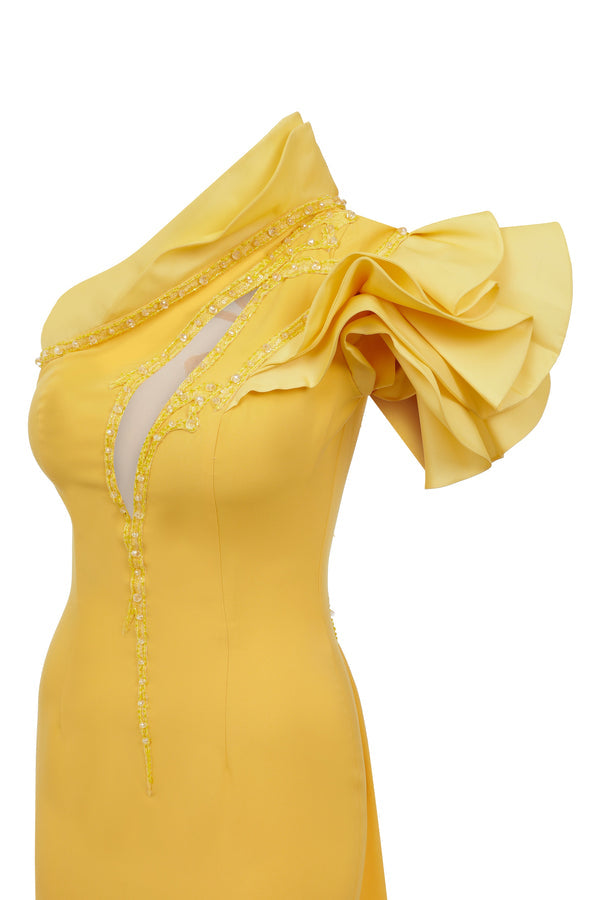 Fouad Sarkis 2736A Couture Evening Gown