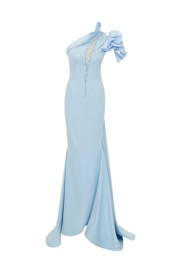 Fouad Sarkis 2736A Couture Evening Gown