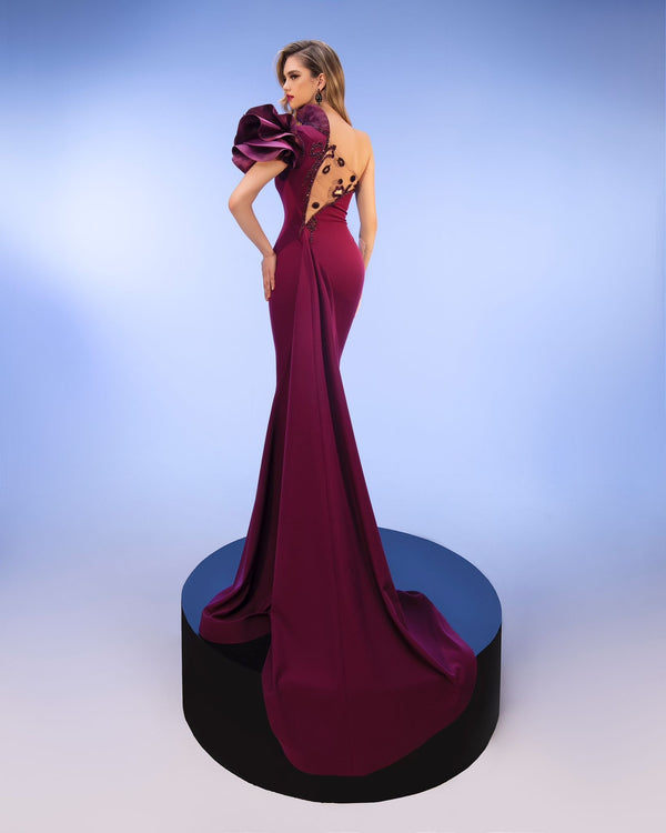 Fouad Sarkis 2736A Couture Evening Gown