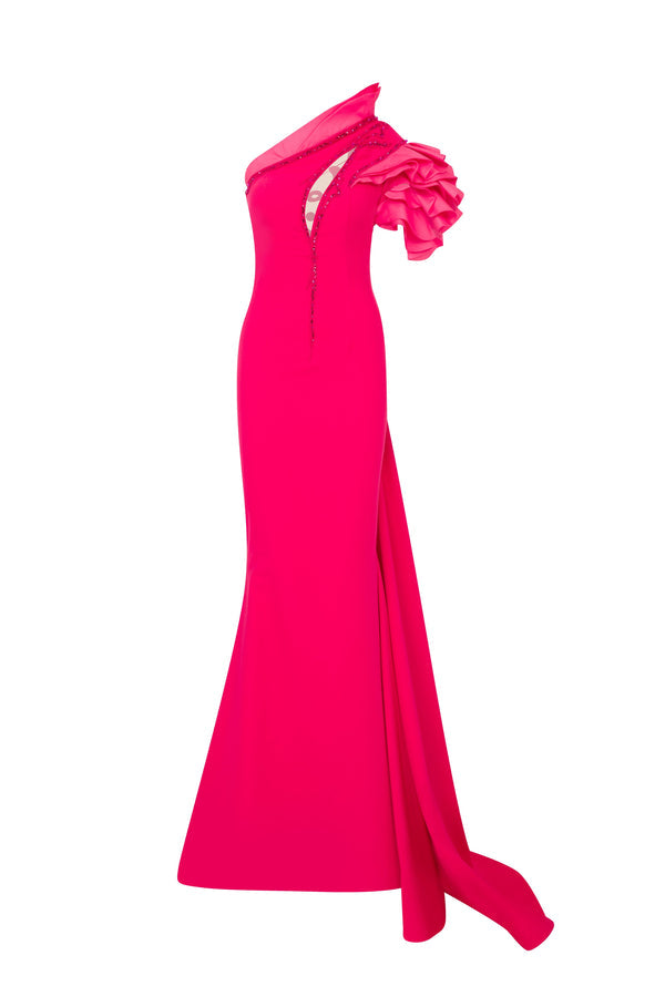 Fouad Sarkis 2736A Couture Evening Gown