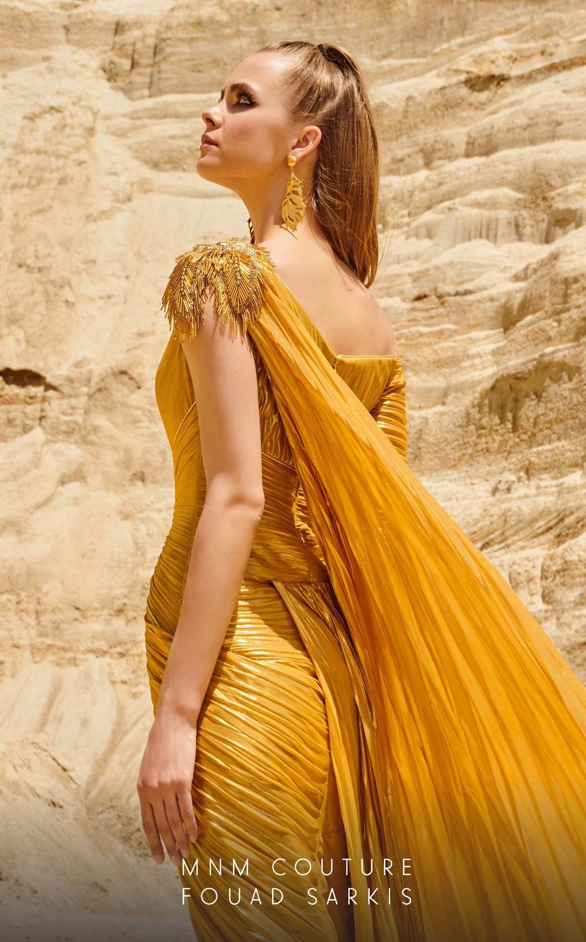 Fouad Sarkis 2744 Couture Evening Gown