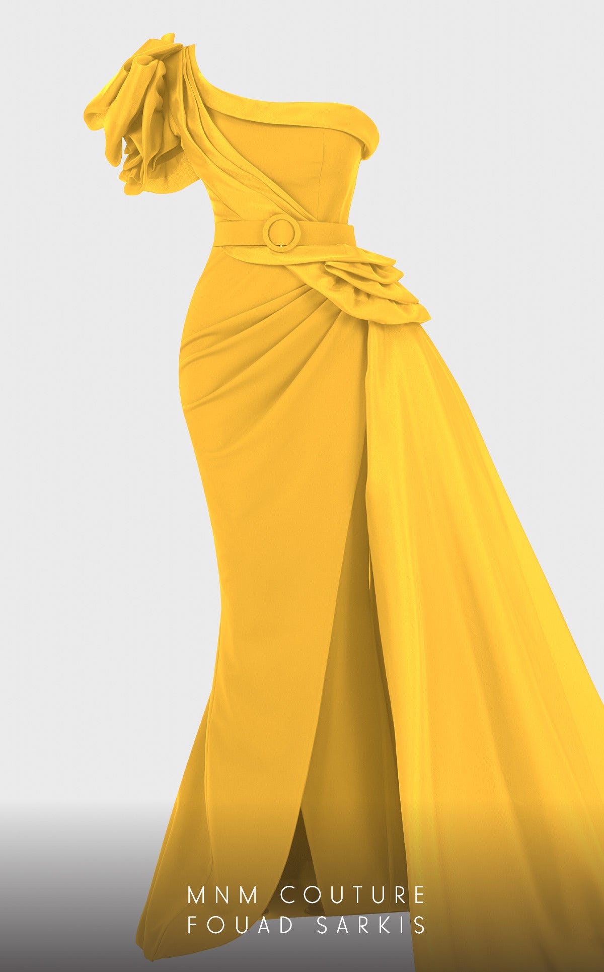 Fouad Sarkis 2754 Couture Evening Gown
