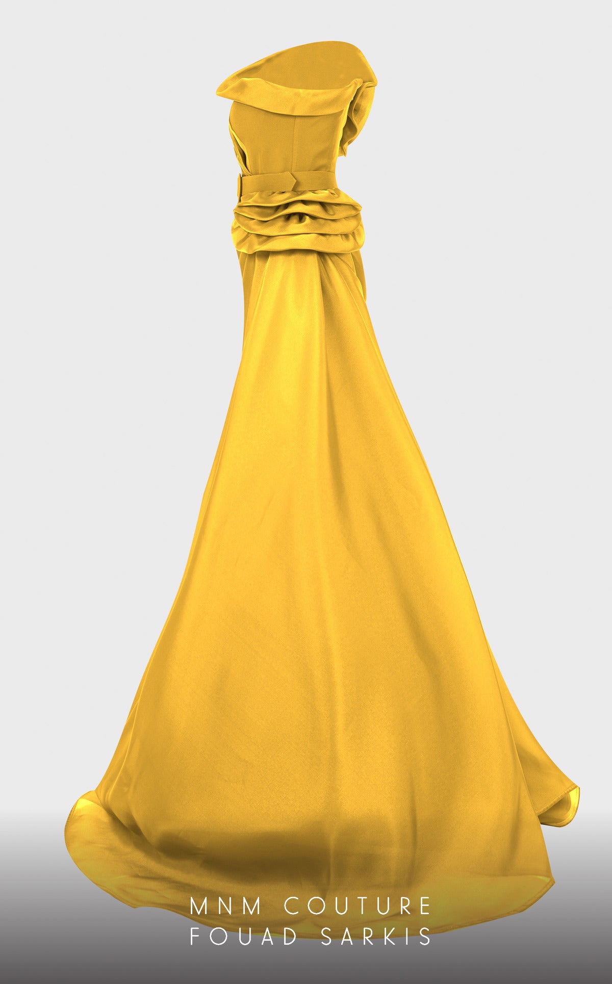 Fouad Sarkis 2754 Couture Evening Gown