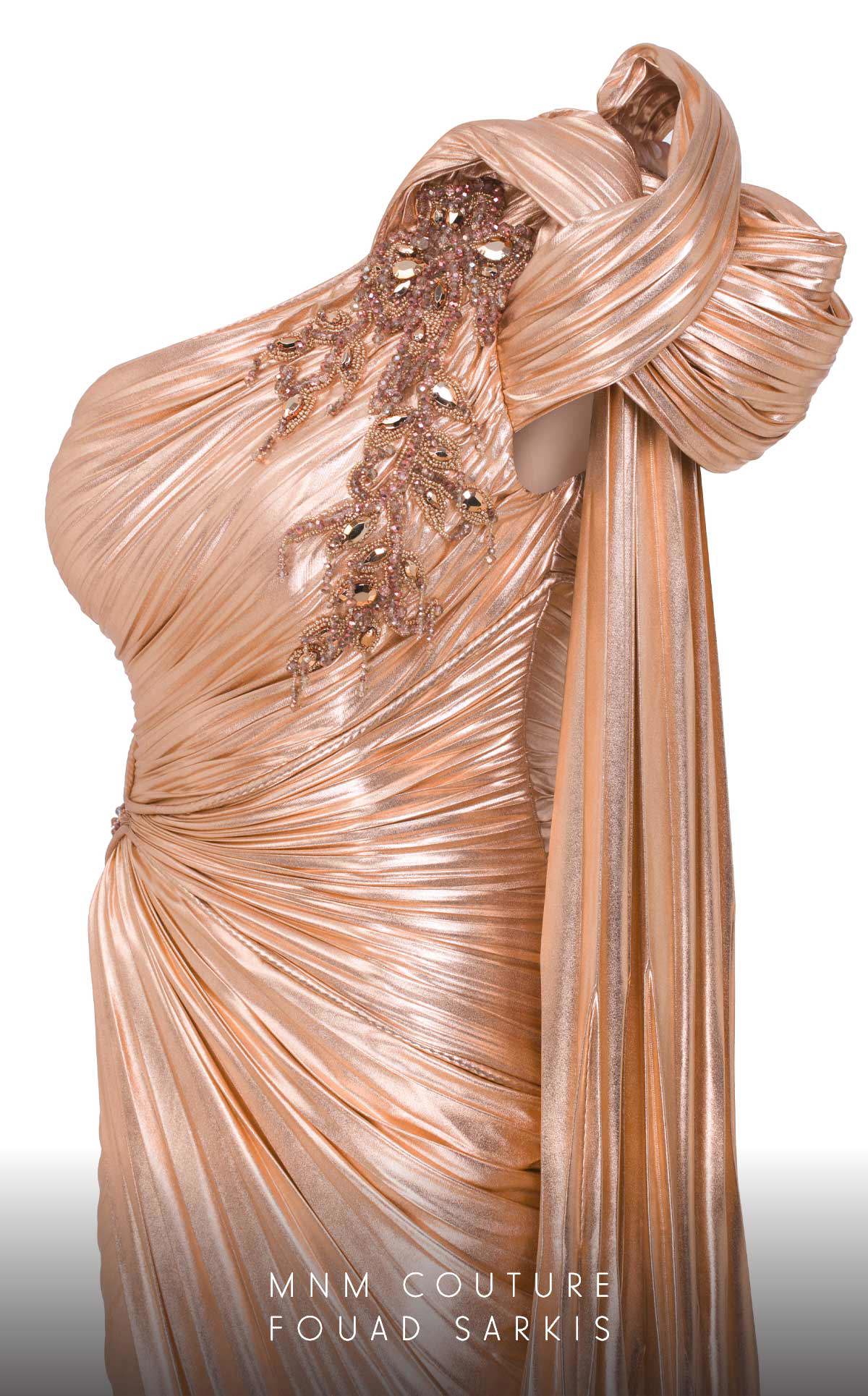 Fouad Sarkis 2761 Couture Evening Gown