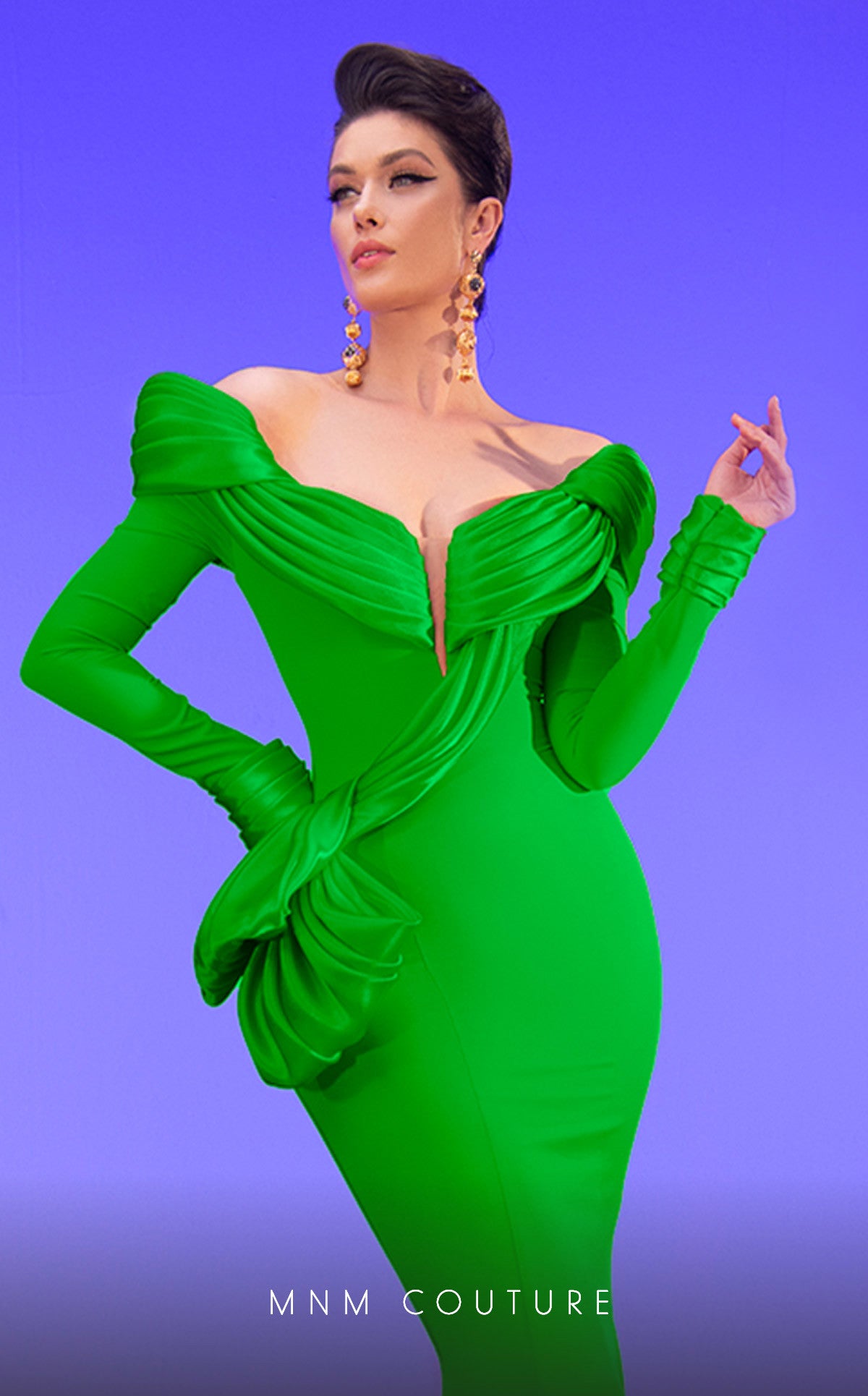 Fouad Sarkis 2791 Couture Evening Gown