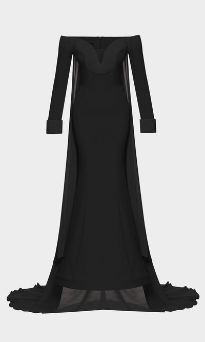 Fouad Sarkis 2793 Couture Evening Gown