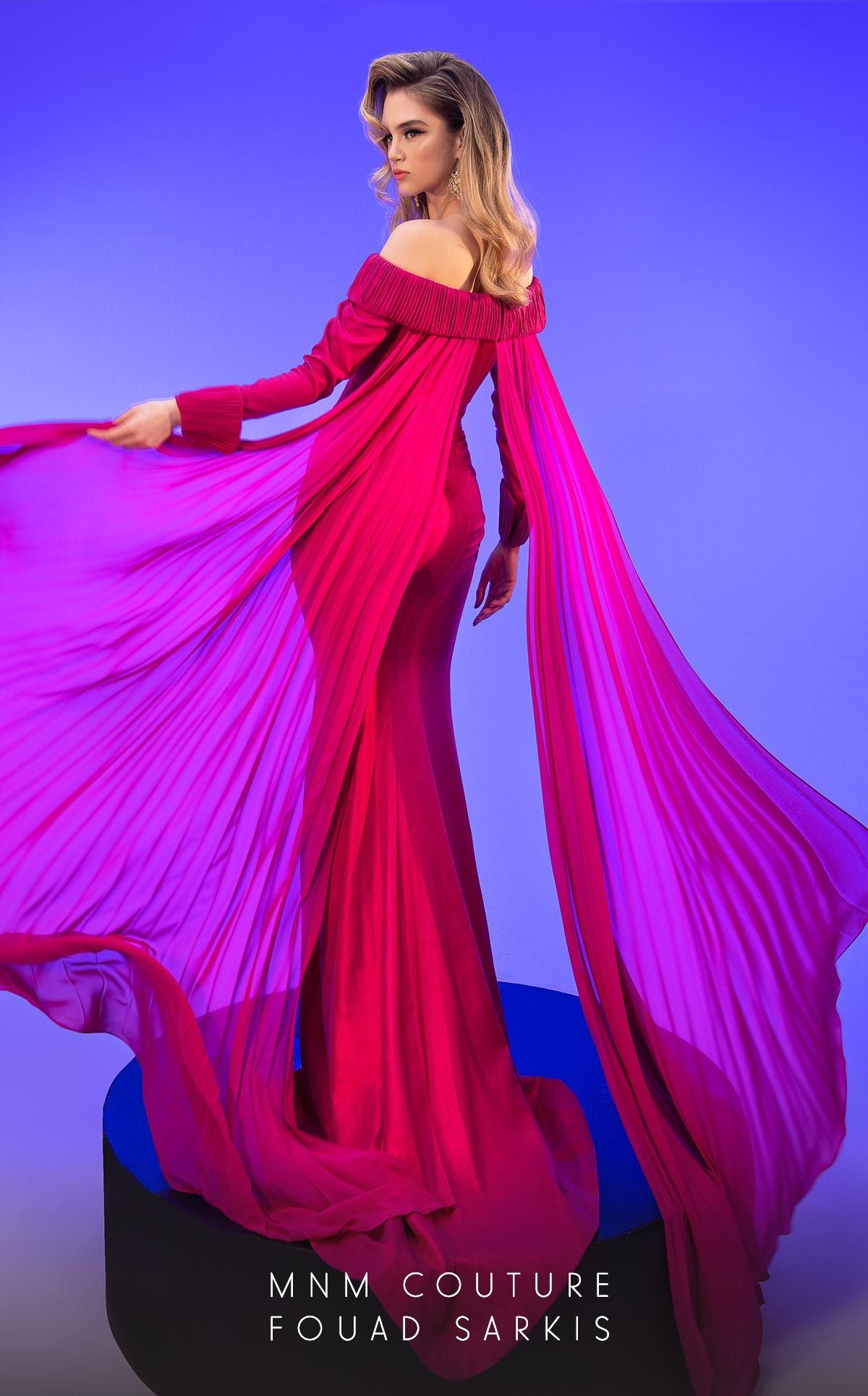 Fouad Sarkis 2793 Couture Evening Gown