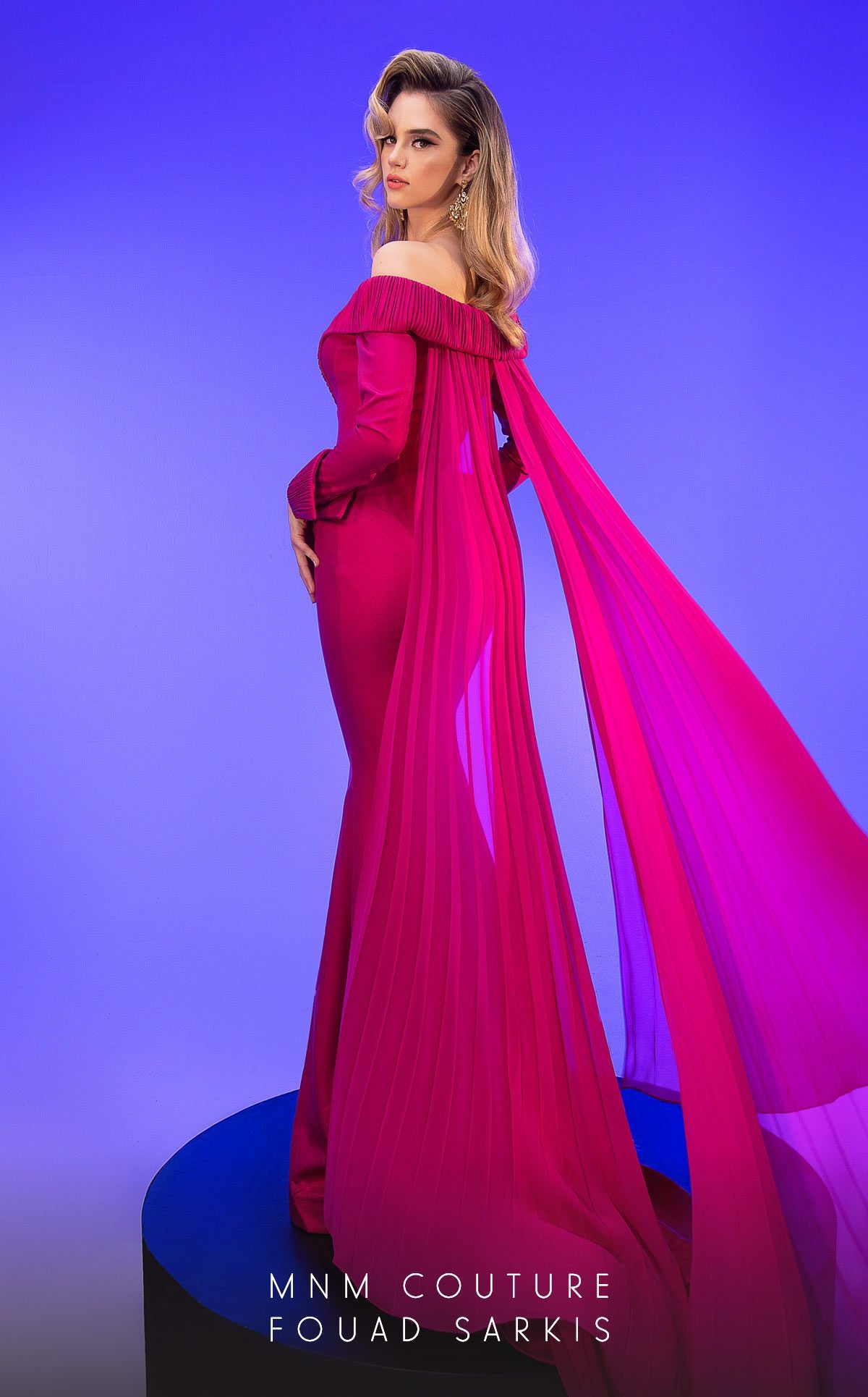 Fouad Sarkis 2793 Couture Evening Gown