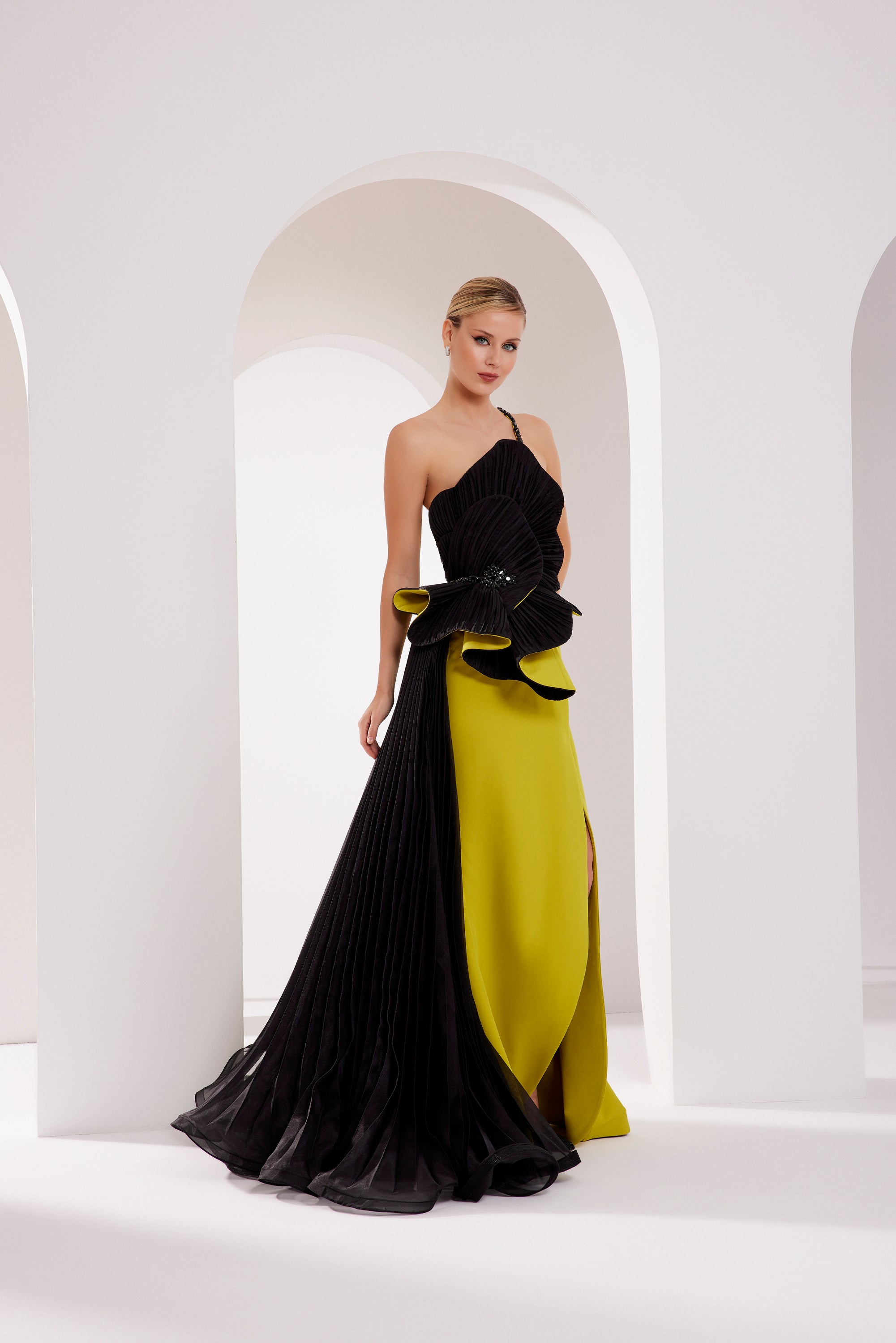 Fouad Sarkis 2796 Couture Evening Gown
