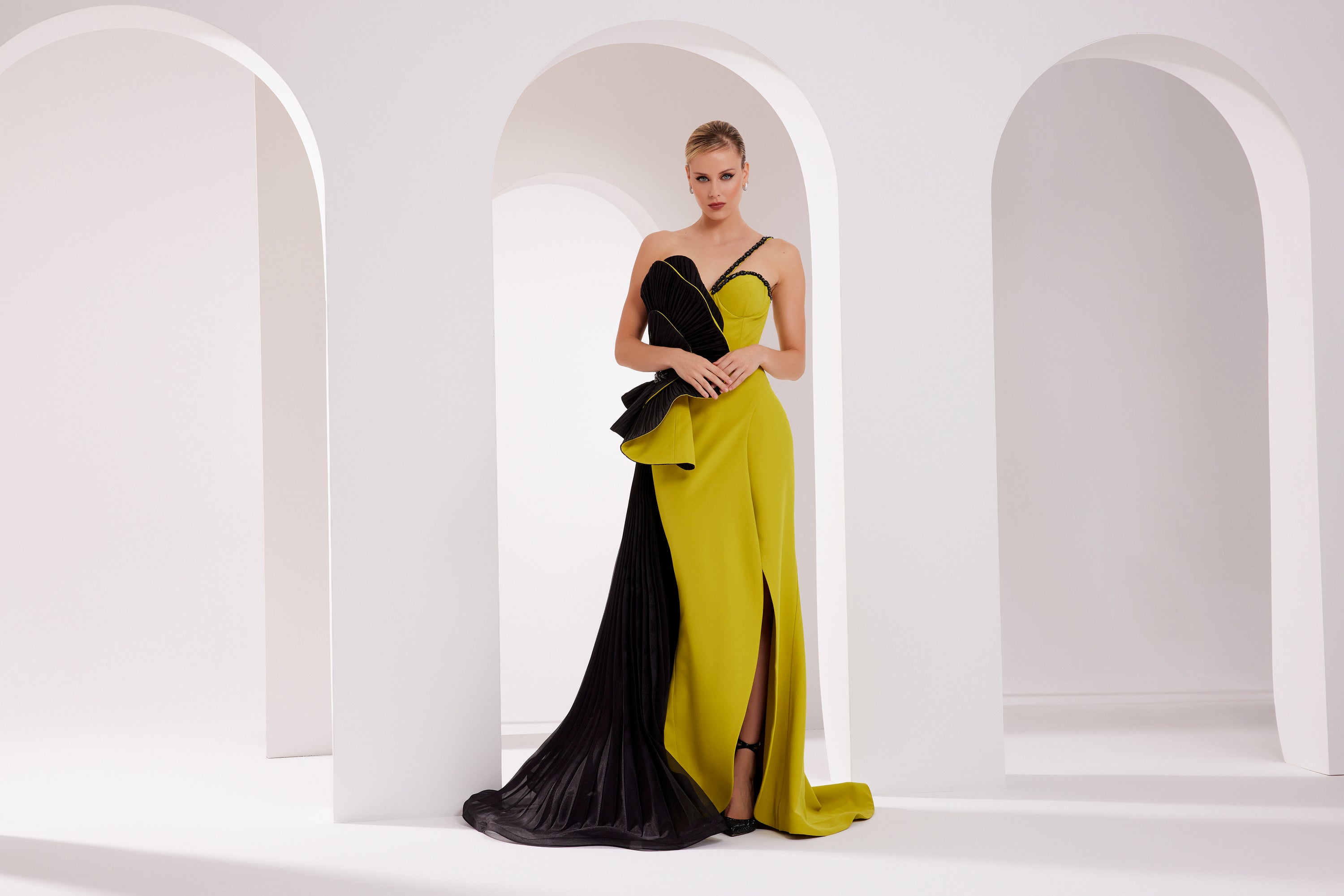 Fouad Sarkis 2796 Couture Evening Gown