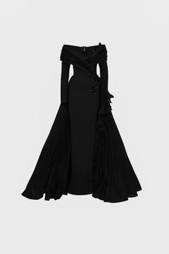 Fouad Sarkis F02800 Couture Evening Gown