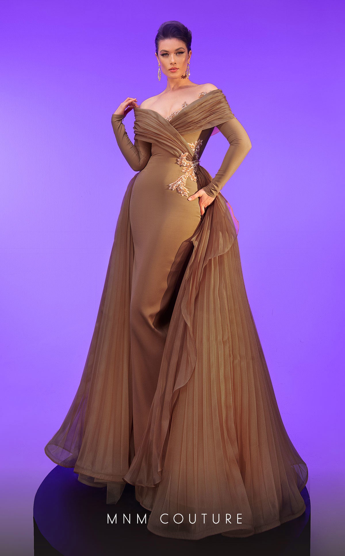 Fouad Sarkis F02800 Couture Evening Gown