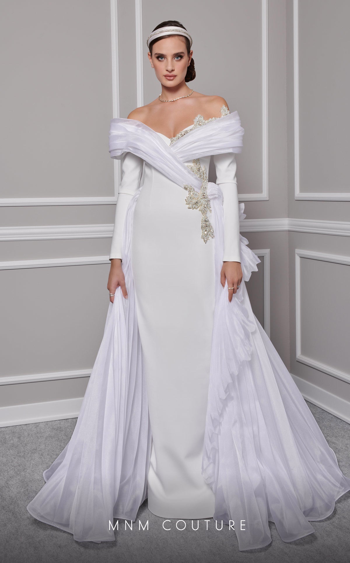 Fouad Sarkis F02800 Couture Evening Gown