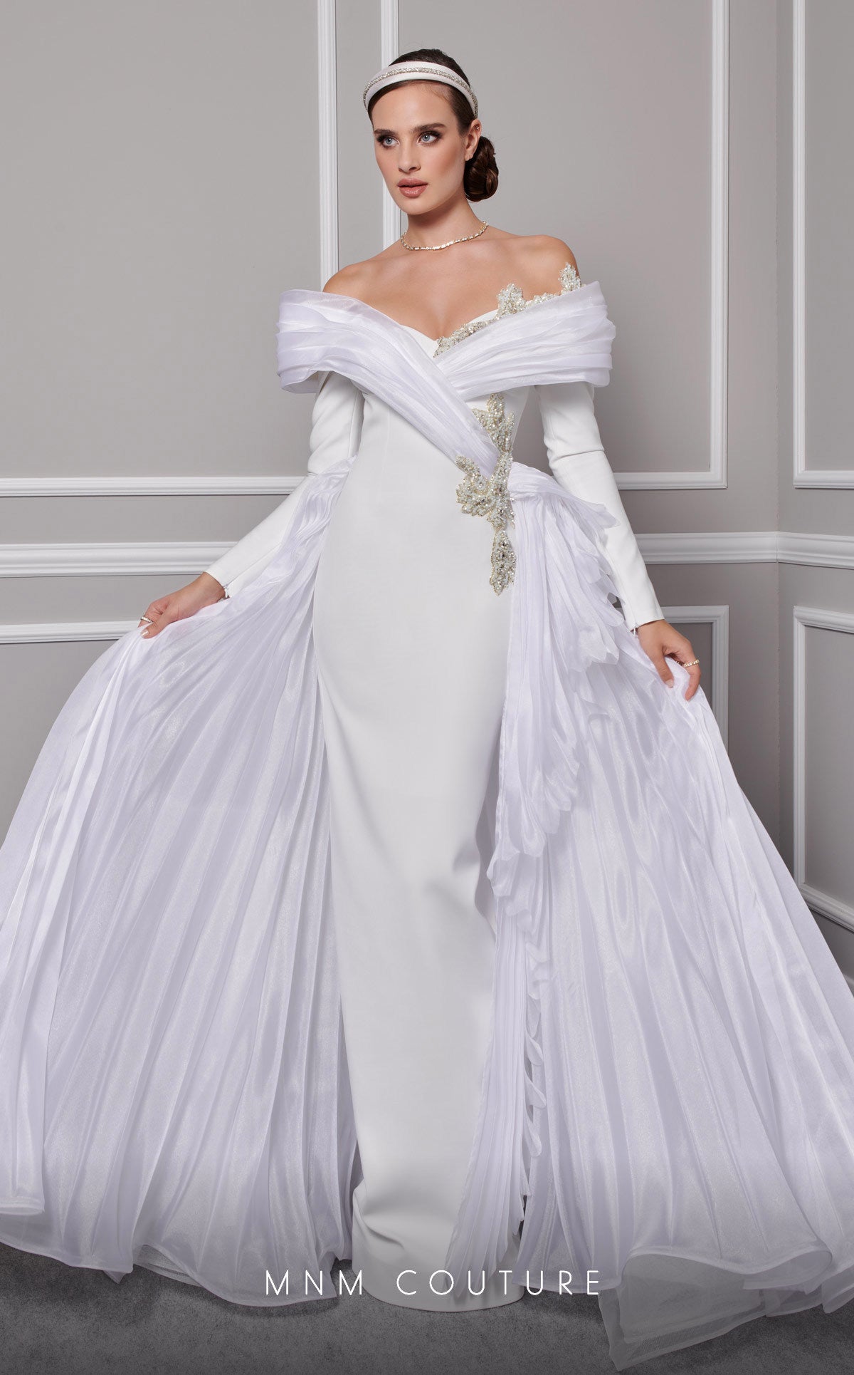 Fouad Sarkis F02800 Couture Evening Gown