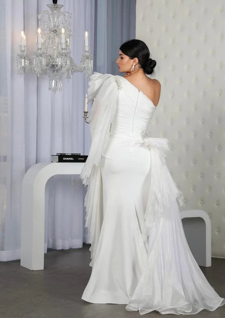 Fouad Sarkis F02801 Couture Evening Gown