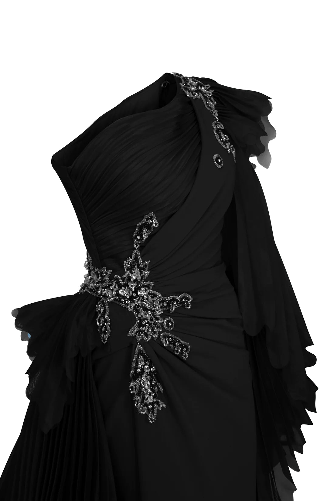 Fouad Sarkis F02801 Couture Evening Gown