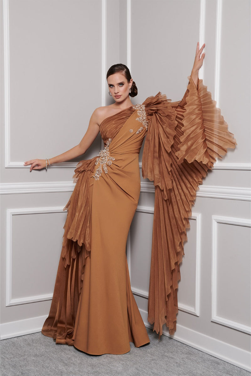 Fouad Sarkis F02801 Couture Evening Gown