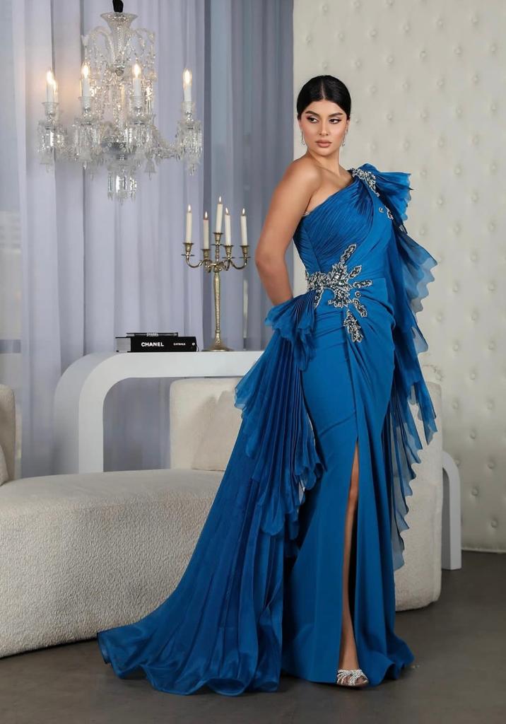 Fouad Sarkis F02801 Couture Evening Gown