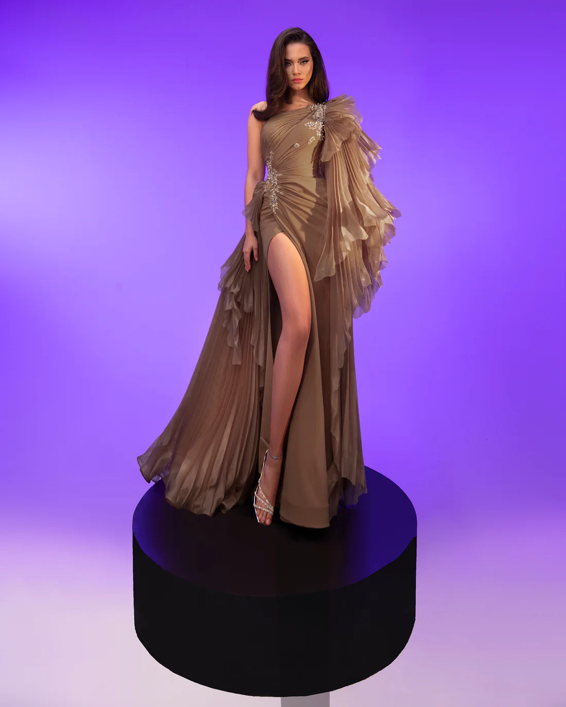 Fouad Sarkis F02801 Couture Evening Gown