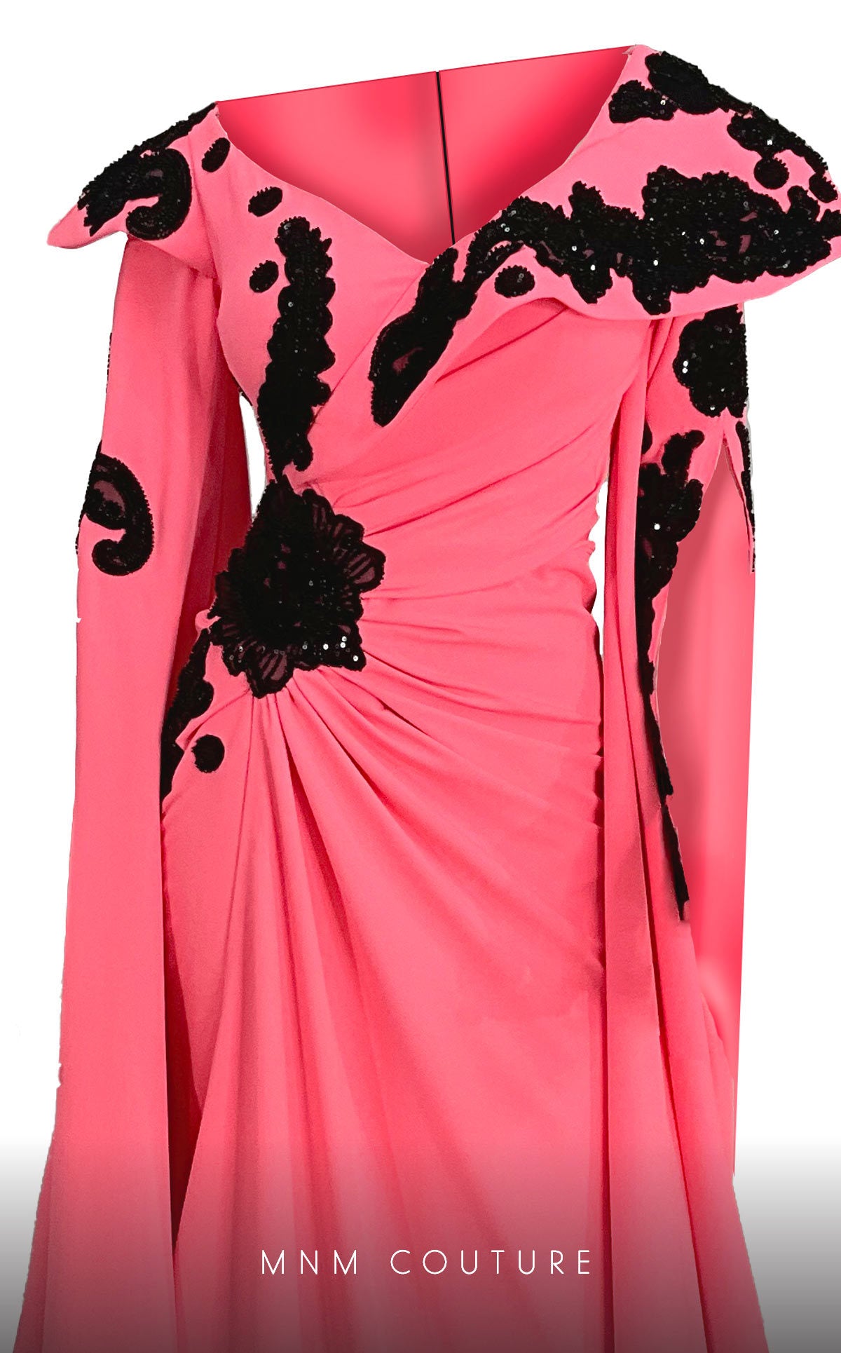 Fouad Sarkis F02802 Couture Evening Gown