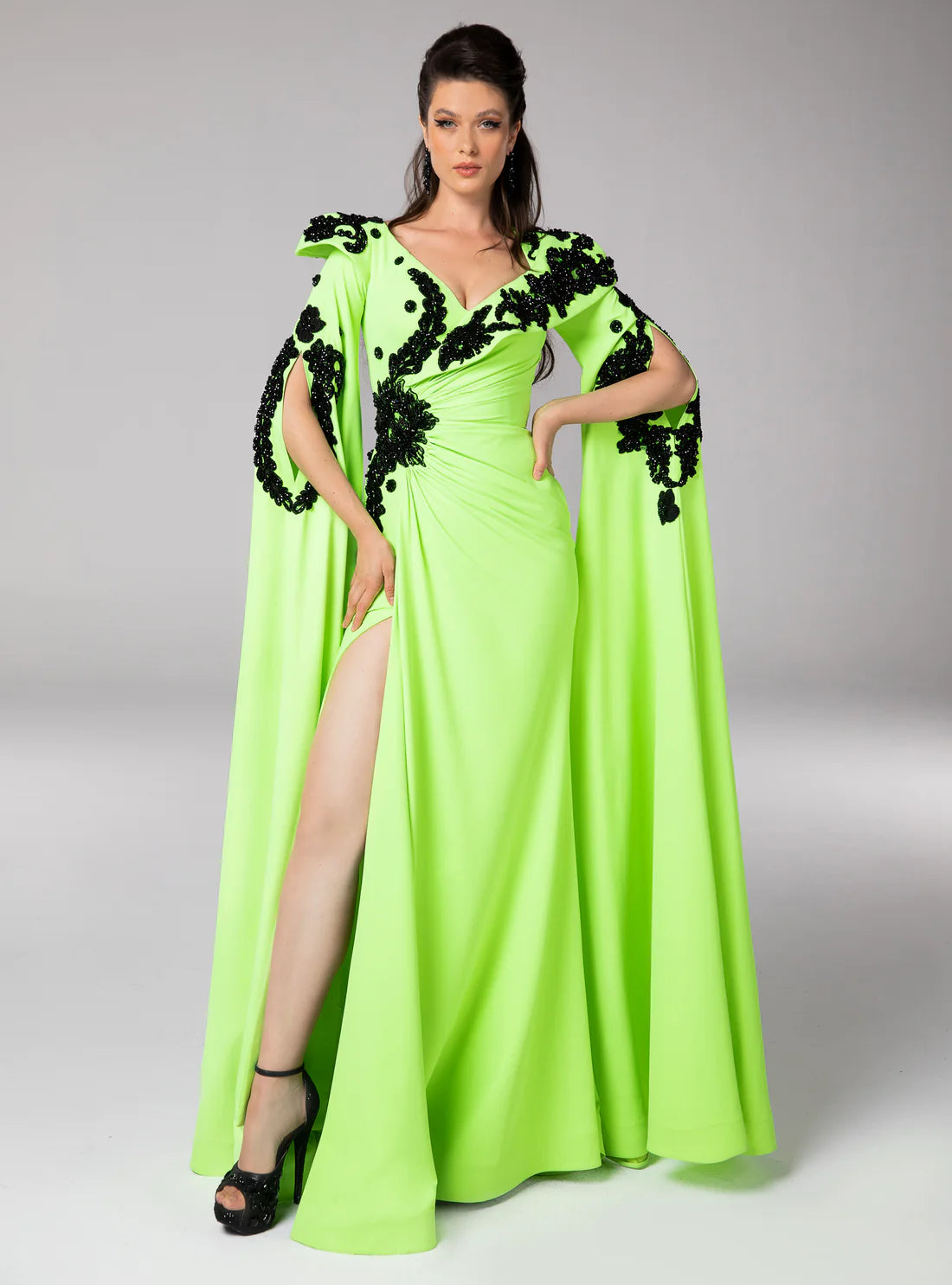 Fouad Sarkis F02802 Couture Evening Gown