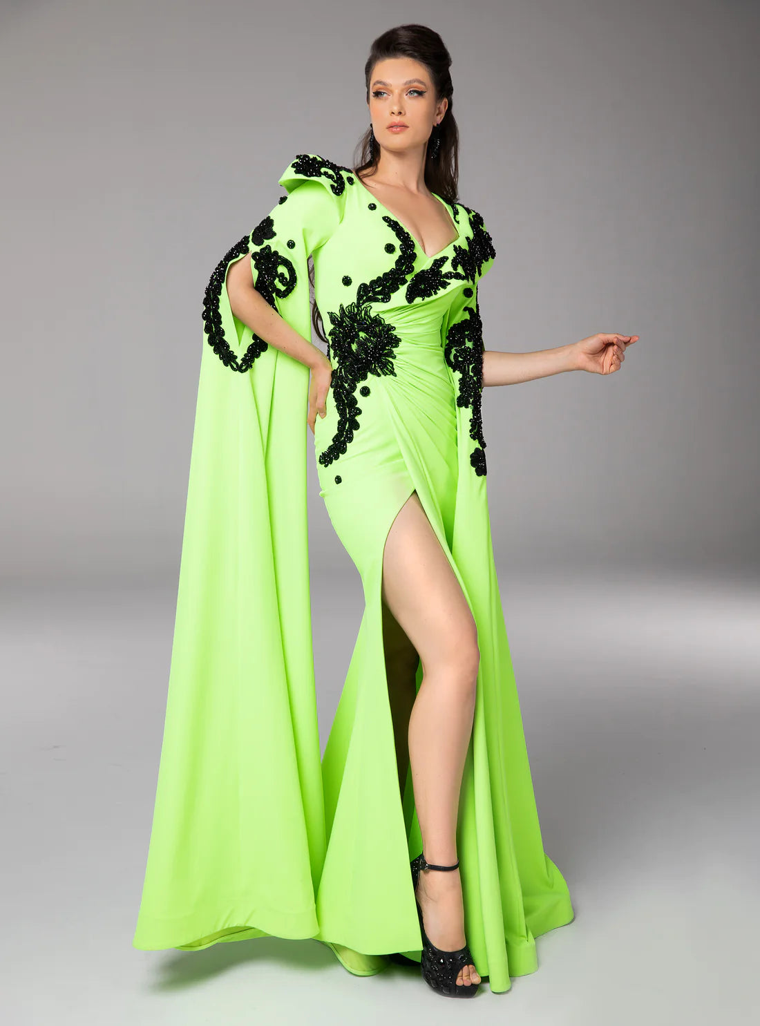 Fouad Sarkis F02802 Couture Evening Gown