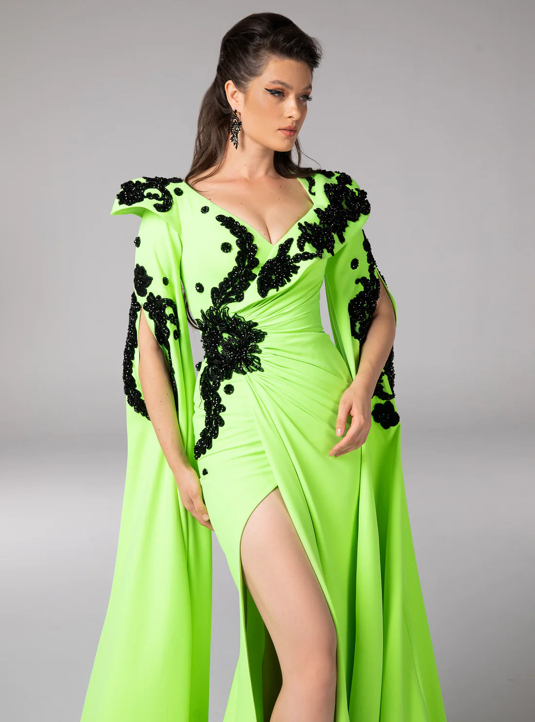 Fouad Sarkis F02802 Couture Evening Gown
