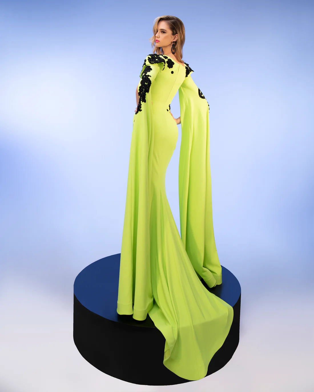 Fouad Sarkis F02802 Couture Evening Gown