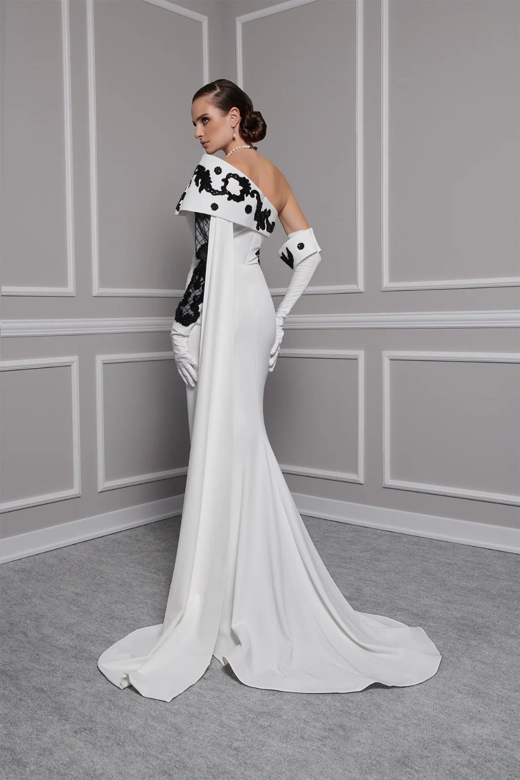 Fouad Sarkis F02803 Couture Evening Gown