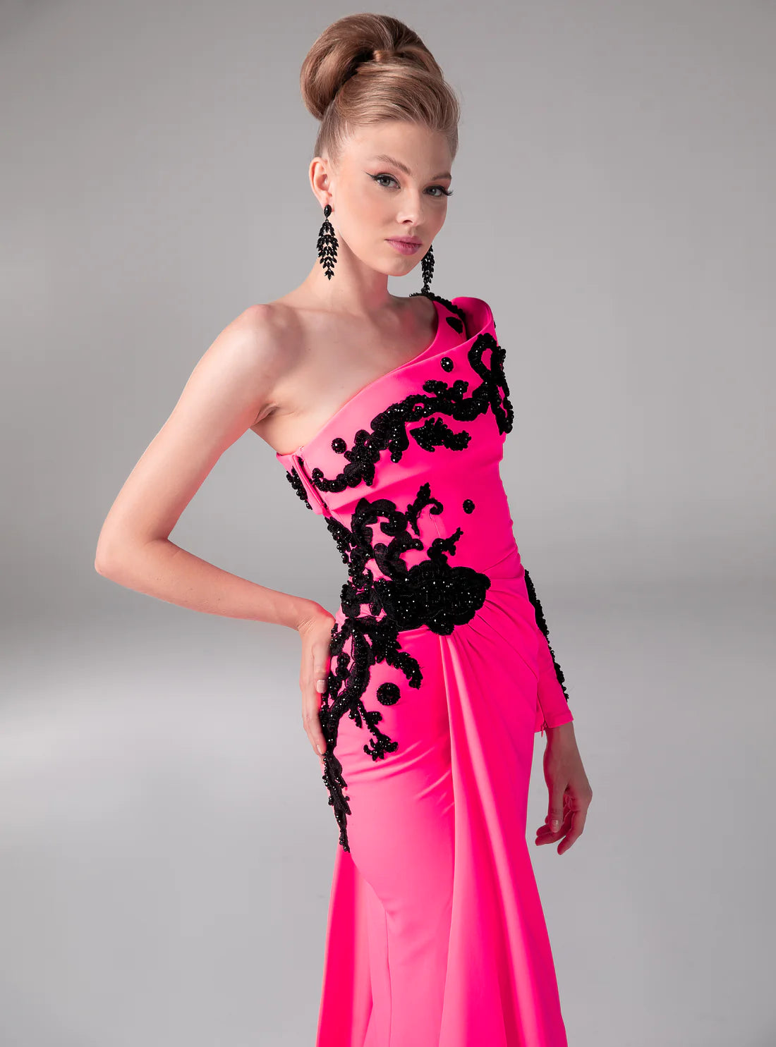 Fouad Sarkis F02803 Couture Evening Gown
