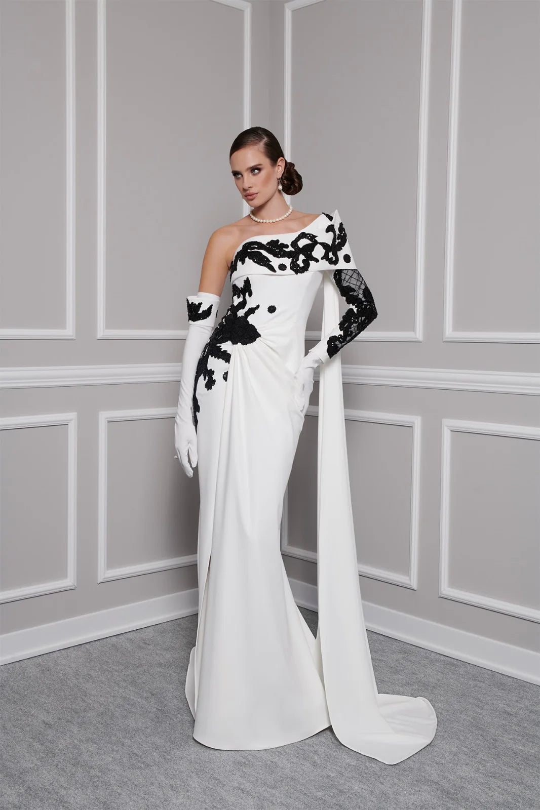 Fouad Sarkis F02803 Couture Evening Gown