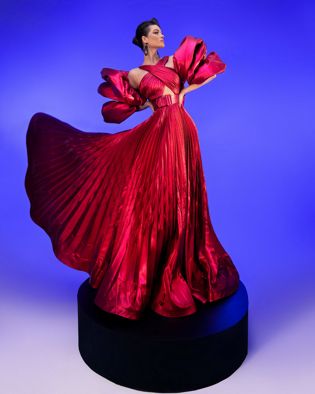 Fouad Sarkis F02808 Couture Evening Gown