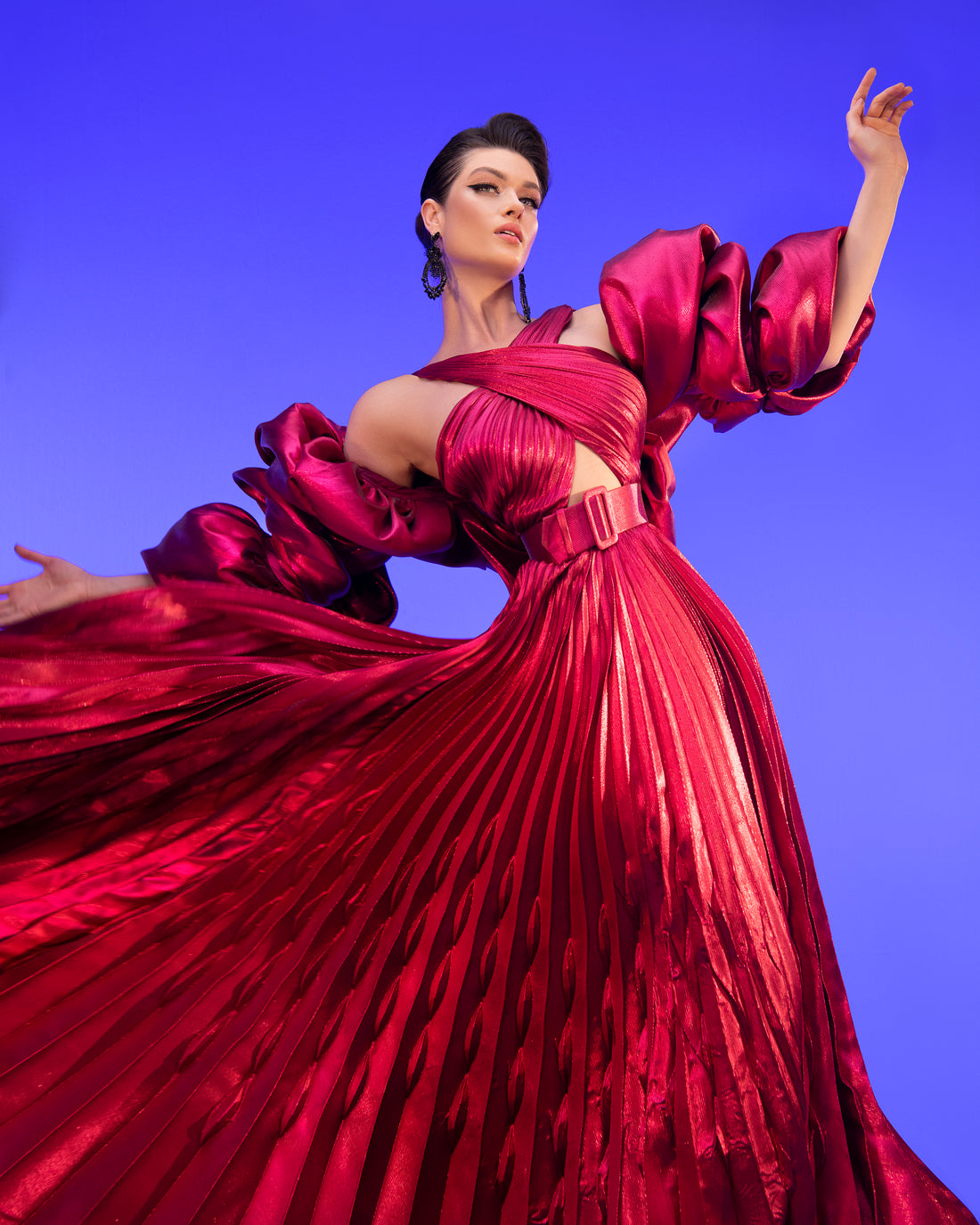 Fouad Sarkis F02808 Couture Evening Gown