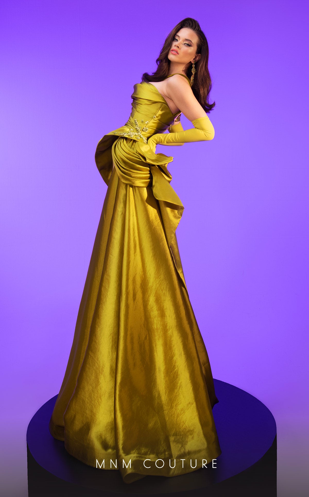 Fouad Sarkis F02810 Couture Evening Gown