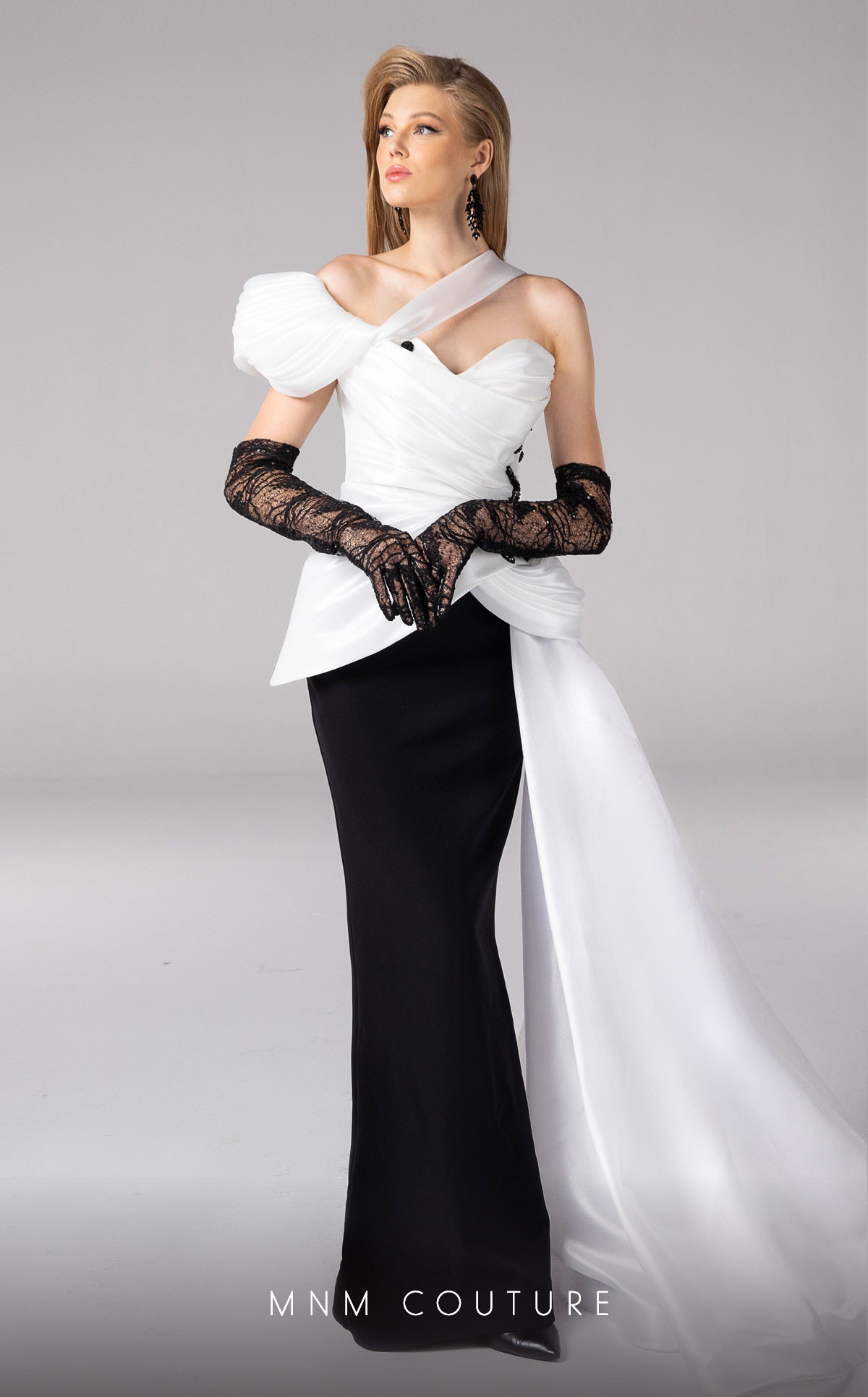 Fouad Sarkis F02810 Couture Evening Gown