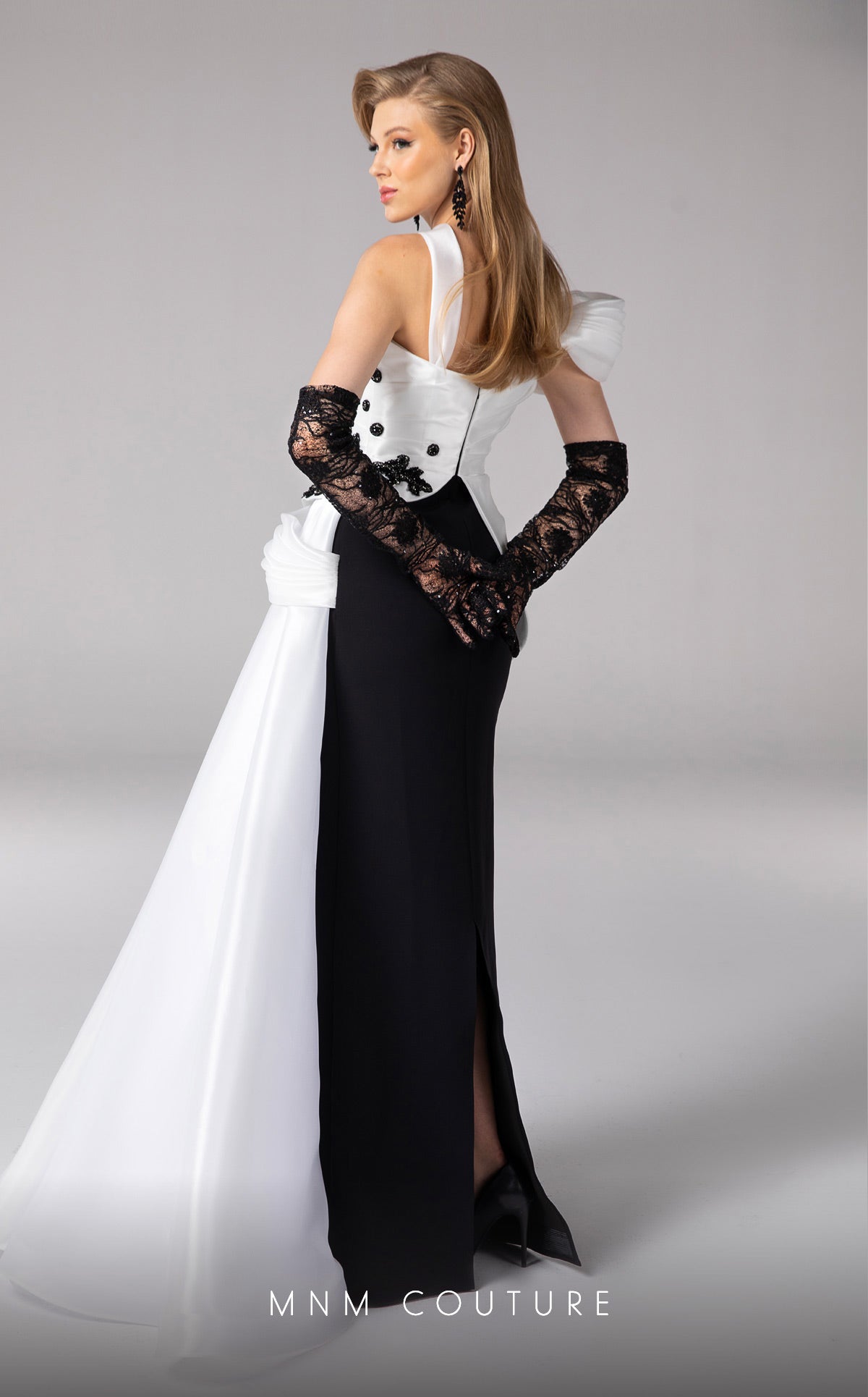 Fouad Sarkis F02810 Couture Evening Gown