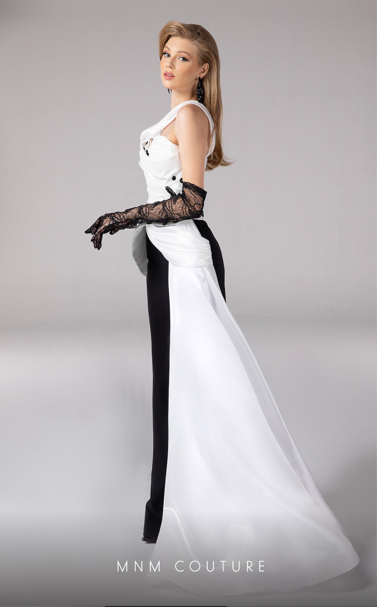 Fouad Sarkis F02810 Couture Evening Gown