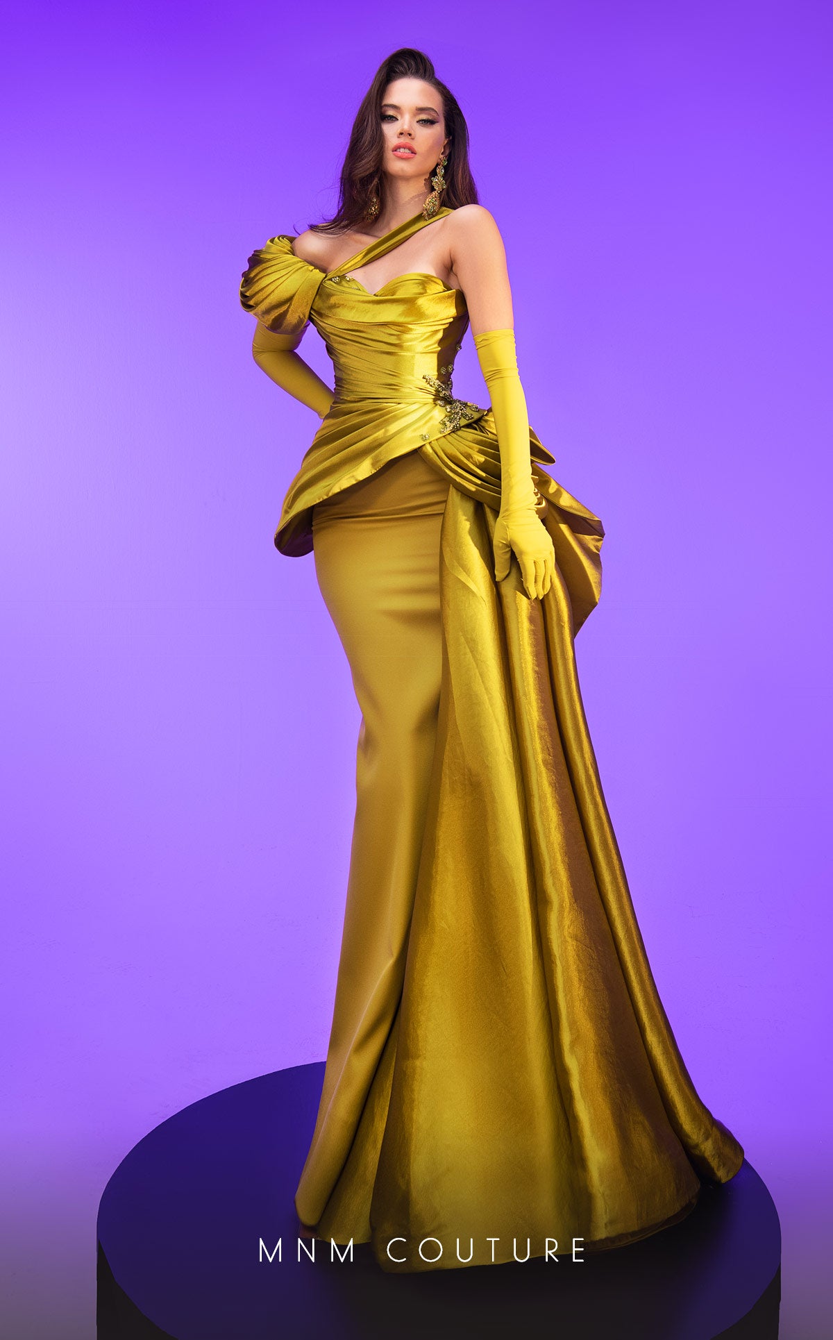 Fouad Sarkis F02810 Couture Evening Gown