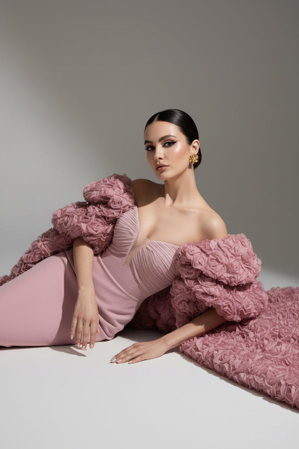 Fouad Sarkis F02821 Couture Evening Gown