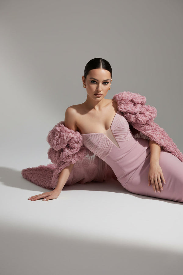Fouad Sarkis F02821 Couture Evening Gown