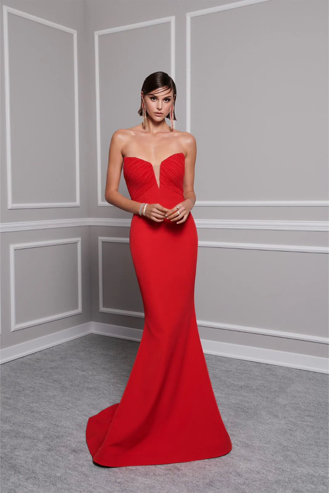 Fouad Sarkis F02821 Couture Evening Gown
