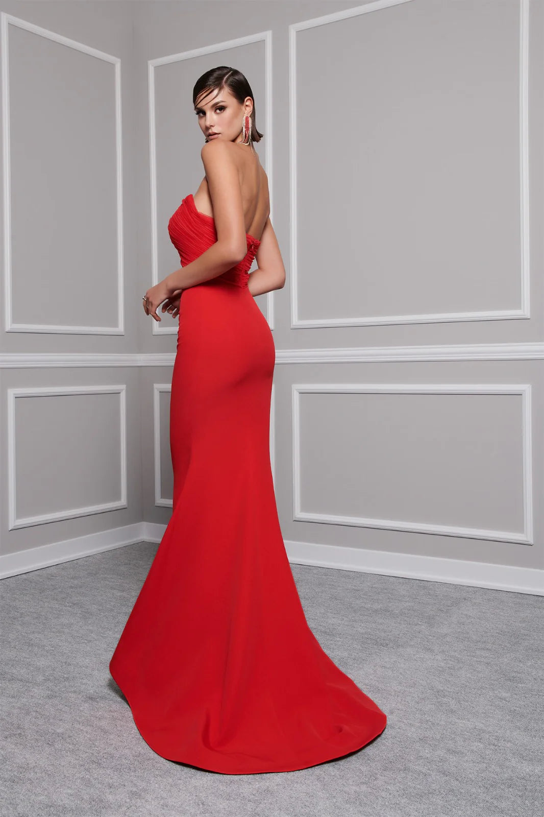 Fouad Sarkis F02821 Couture Evening Gown